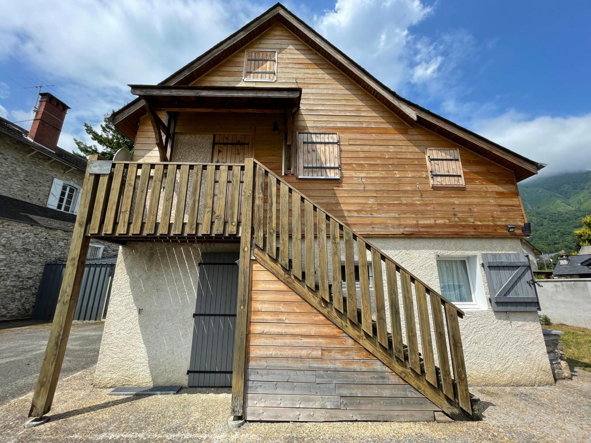 Appartement Cocoon Avec Jardin Et Vue Montagne Laruns Exterior foto